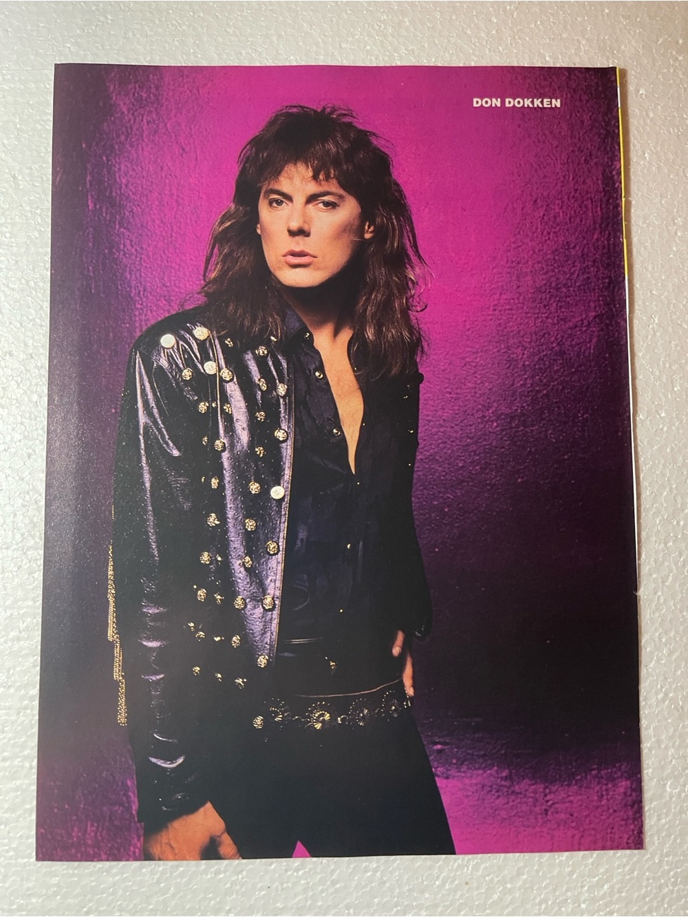Don Dokken pinup